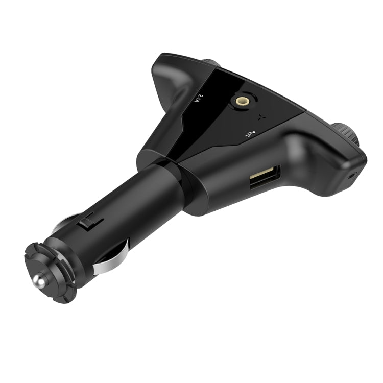 BT06 Dual USB Charging Smart Bluetooth 4.0 + EDR FM Transmitter MP3 Music Player Car Kit with 1.3 inch LED Screen, Support Bluetooth Call, TF Card & U Disk, BT06