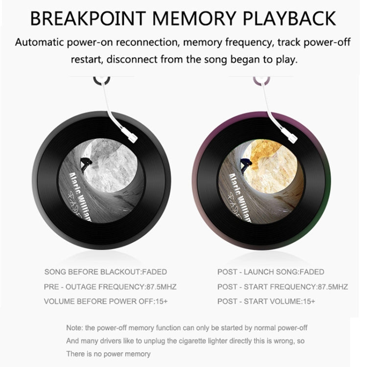 BT06 Dual USB Charging Smart Bluetooth 4.0 + EDR FM Transmitter MP3 Music Player Car Kit with 1.3 inch LED Screen, Support Bluetooth Call, TF Card & U Disk, BT06
