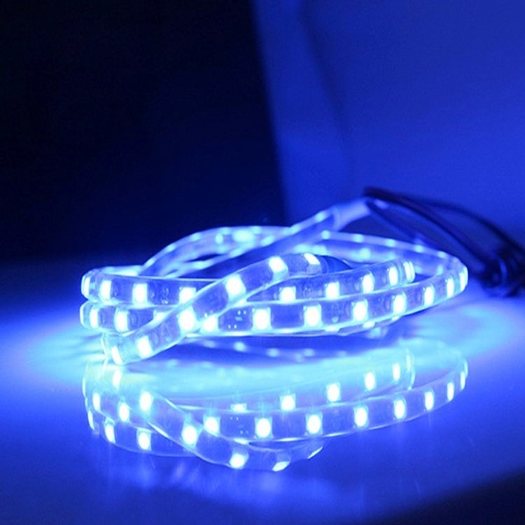 5 PCS 45 LED 3528 SMD Waterproof Flexible Car Strip Light for Car Decoration, DC 12V, Length: 90cm, 90cm+red, 90cm+white, 90cm+yellow, 90cm+pink, 90cm+green, 90cm+ice blue, 90cm+blue