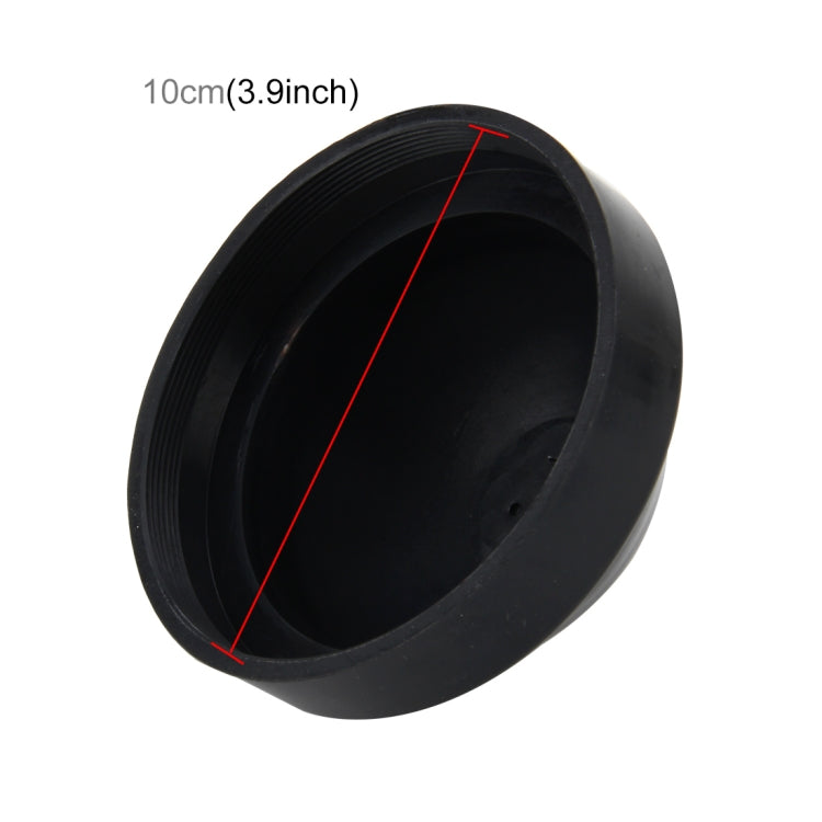 2 PCS K100 Universal Car LED Headlight HID Xenon Lamp Silicone Dust Cover Seal Caps Car Dust Cover Waterproof Dustproof Sealing Headlamp Cover for Car Retrofit, Inner Diameter: 10cm, Inner Diameter: 10cm