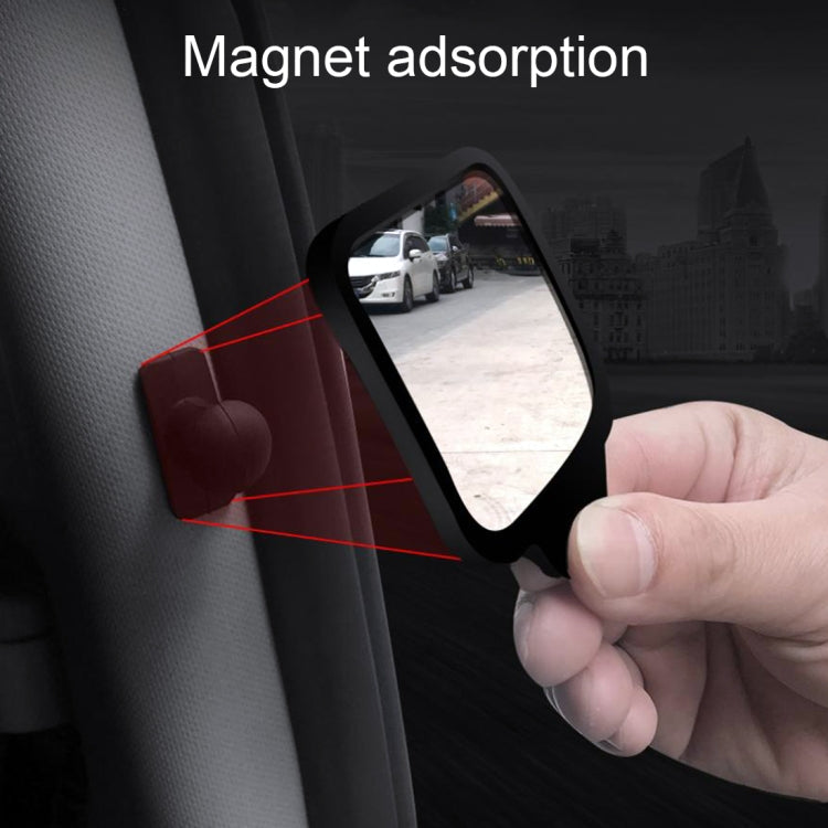 3R-2130 Car Truck Interior Adjustable Wide Angle Rear View Blind Spot Mirror, Size: 7*6.5*1cm, 3R-2130