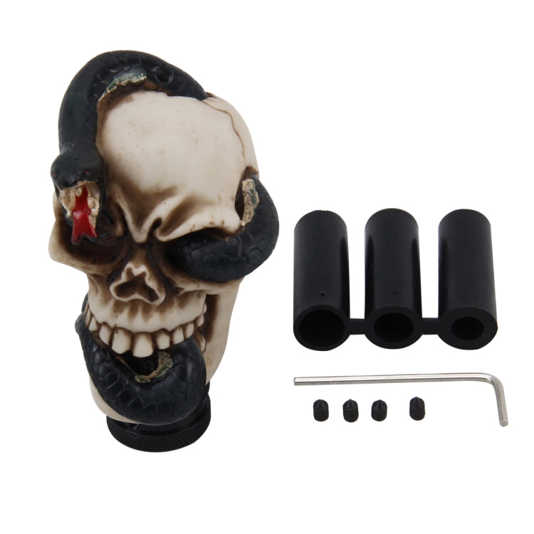Universal Skull Car Gear Shift Knob Modified Car Gear Shift Knob Auto Transmission Shift Lever Knob Resin Gear Knobs, Skull Head Shape 6, Skull Head Shape 9, Skull Head Shape 7