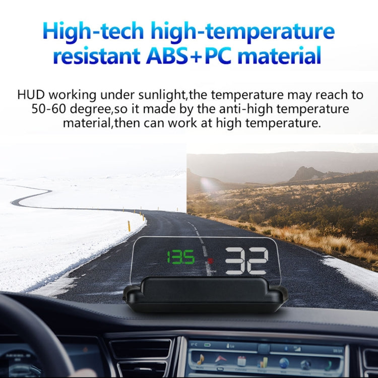 T900 Car GPS HUD Virtual HD Reflection Board Head-up Display, Speed & Driving Distance / Time Display, Over Speed & Voltage & Low Voltage Alarm, Fatigue Driving, T900  White, T900  Green + White, T900 Blue + White