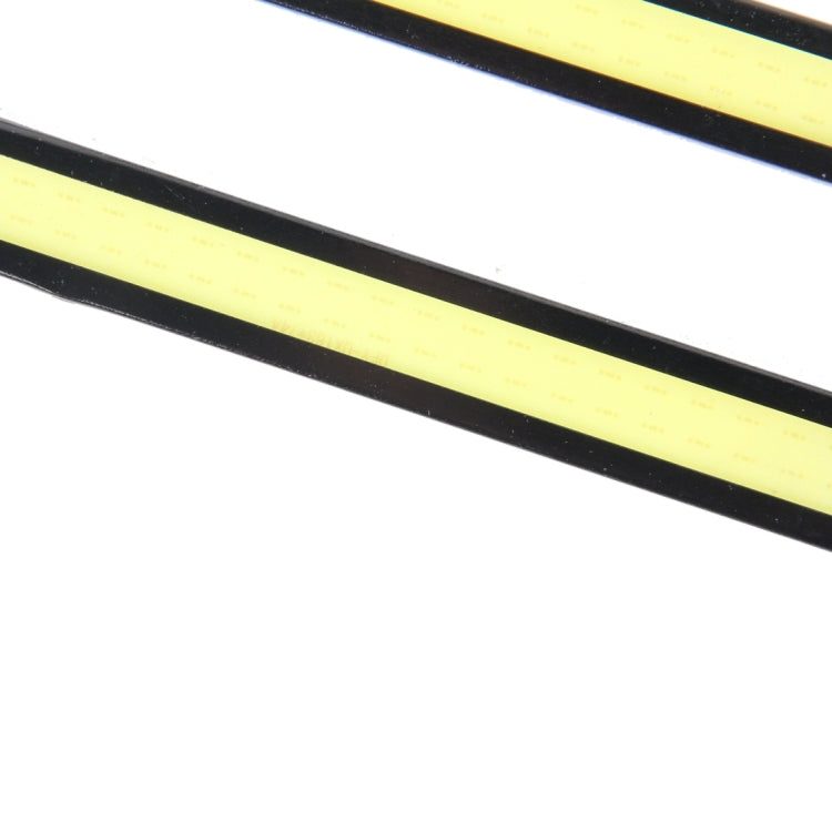 2 PCS DC 12V 10W 800LM 5500K COB Car DRL Daytime Running Lights Lamp,Cable Length:50cm, DC 12V 10W