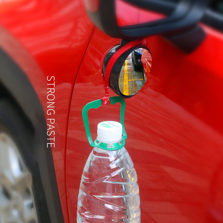 3R-044 Auxiliary Rear View Mirror Car Adjustable Blind Spot Mirror Wide Angle Auxiliary Rear View Side Mirror, 3R-044 (Black), 3R-044 (Silver), 3R-044 (White)