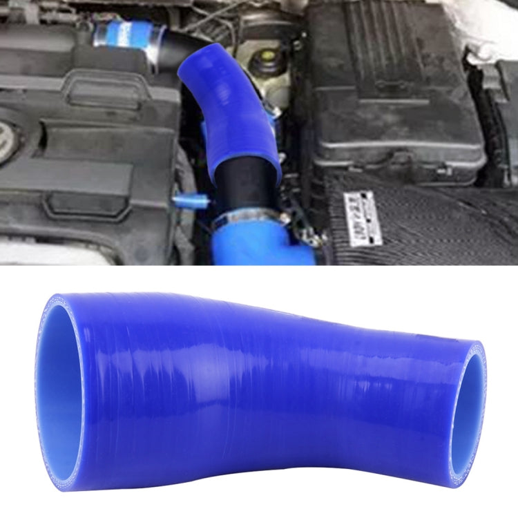 Universal 83-89mm 45 Degrees Car Constant Diameter Silicone Tube Elbow Air Intake Tube Silicone Intake Connection Tube Special Turbocharger Silicone Tube, ID: 83-89mm