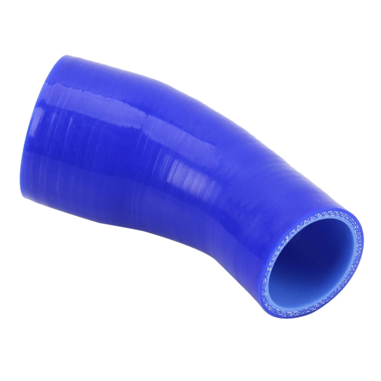 Universal 83-89mm 45 Degrees Car Constant Diameter Silicone Tube Elbow Air Intake Tube Silicone Intake Connection Tube Special Turbocharger Silicone Tube, ID: 83-89mm