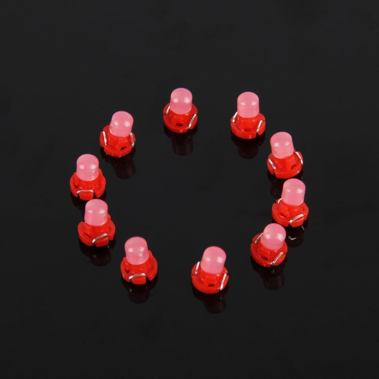 10 PCS 2W T3 Wedge Instrument Panel LED Light Dashboard Gauge Cluster Indicator Lamp Bulb, 2W T3, T3