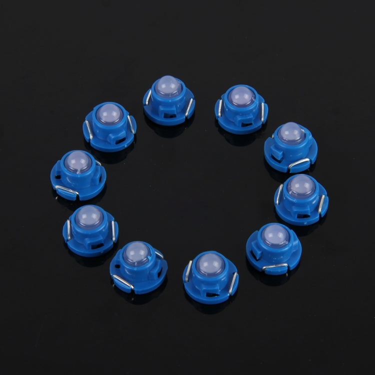 10PCS 2W T4.7 Wedge Instrument Panel LED Light Dashboard Gauge Cluster Indicator Lamp Bulb, 2W T4.7, 2W  T4.7