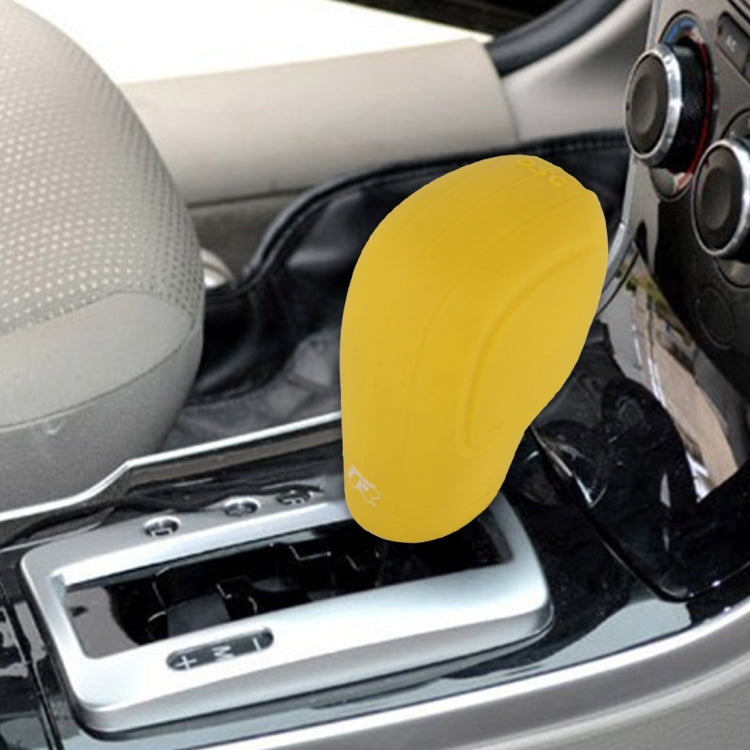 Rubber Car Hand Brake Head Cover Shift Knob Gear Stick Cushion Cover Car Accessory Interior Decoration Pad, Shift Knob  Cover(Yellow), Shift Knob  Cover(Black), Shift Knob  Cover(Grey), Shift Knob  Cover(Khaki), Shift Knob  Cover(Light Green)...