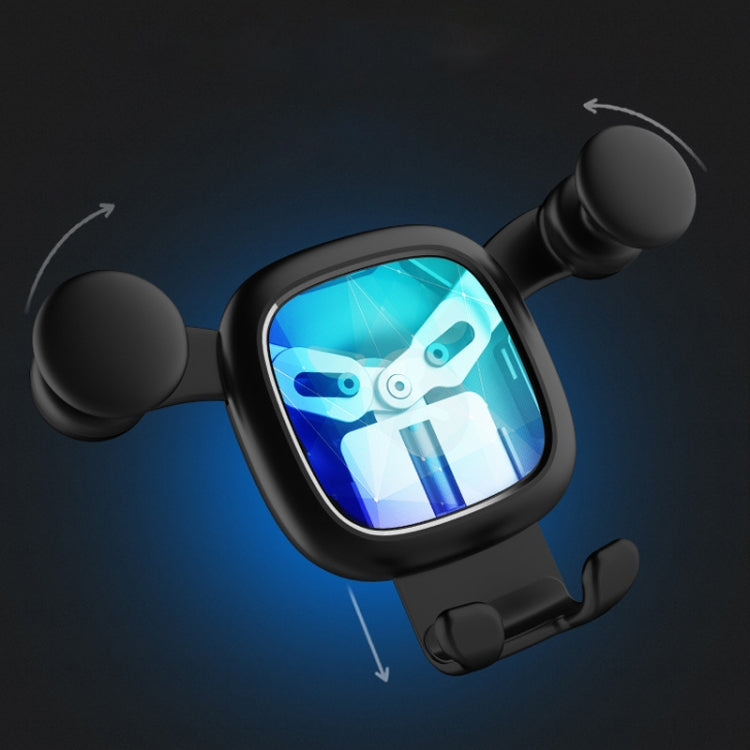 Big Eyes Pattern Gravity Cartoon Air Vent Car Mount Phone Holder, Big Eyes(Black), Big Eyes(Silver)