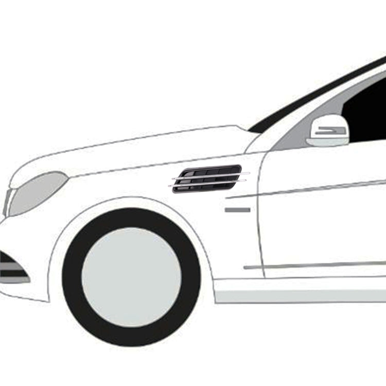 2 PCS Car-Styling Random Decorative Sticker, 6 in 1