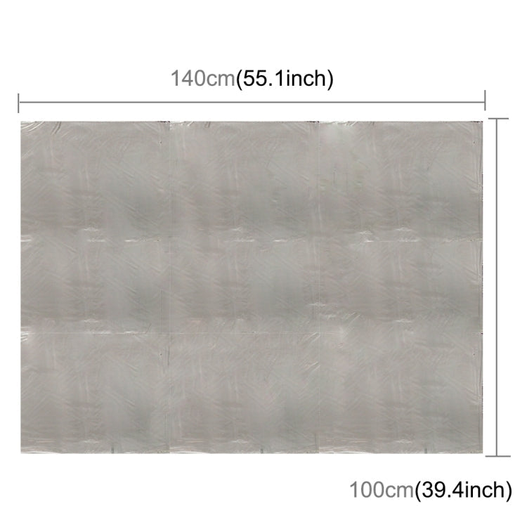 Car Hood Engine Noise Insulation Cotton Heat Waterproof Self Adhesive Car Heat Sound Insulation Cotton, Size: 1m x 1.4m x 5mm, Size: 1m x 1.4m x 5mm