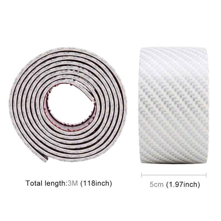 Universal Car Door Threshold Decoration Strip Decorative Sticker, Size : 5CM x 3M, Size : 5CM x 3M(Black), Size : 5CM x 3M(Blue), Size : 5CM x 3M(Red), Size : 5CM x 3M(White)