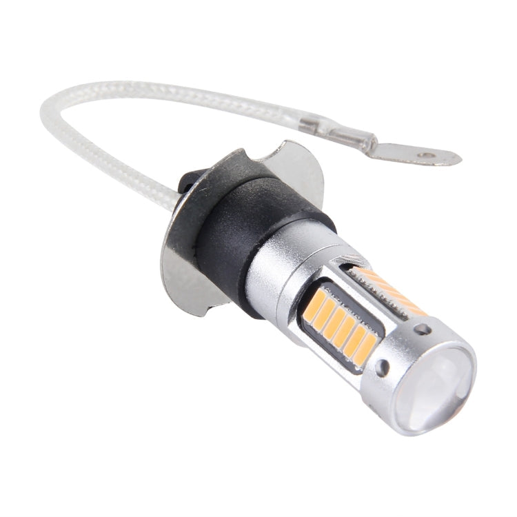 2 PCS H3 10W 30 SMD-4014 LEDs Car Fog Light, DC 12V, H3 (Blue Light), H3 (Orange Light), H3 (White Light)
