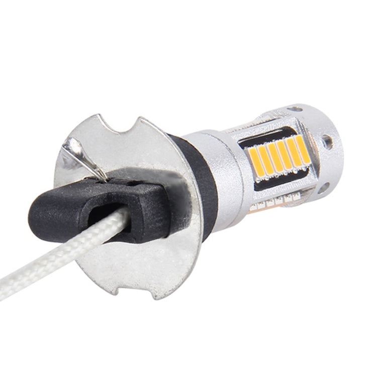 2 PCS H3 10W 30 SMD-4014 LEDs Car Fog Light, DC 12V, H3 (Blue Light), H3 (Orange Light), H3 (White Light)