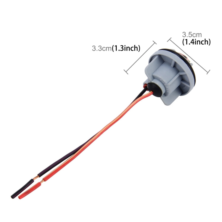 2 PCS Car Auto LED Bulb Socket Holder (No Including Light), H1/H3, H4, H7, H8/H11, 1156, 7443