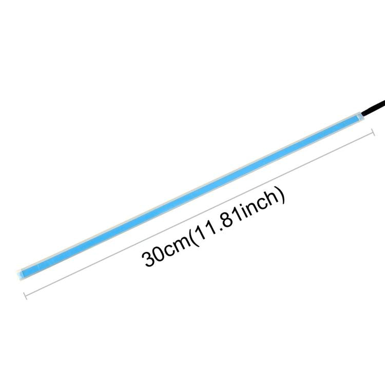 2 PCS 30cm DC12V 4.2W Ultra-thin Car Auto Double Colors Turn Lights / Running Lights, with LED SMD-2835 Lamp Beads (Turn Lights: Yellow Light; Running Lights: White Light), Turn Lights: Yellow Light; Running Lights: White Light