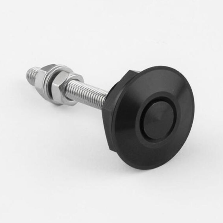 Car Mini Stainless Steel Quick-pins Push Button Billet Hood Pins Lock Clip Kit, Mini Stainless Steel (Silver), Mini Stainless Steel (Black)