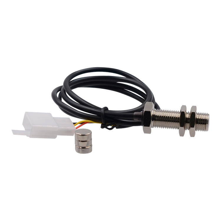 Motorcycle LCD Digital Tachometer Speedometer Odometer Gauge, CS-363