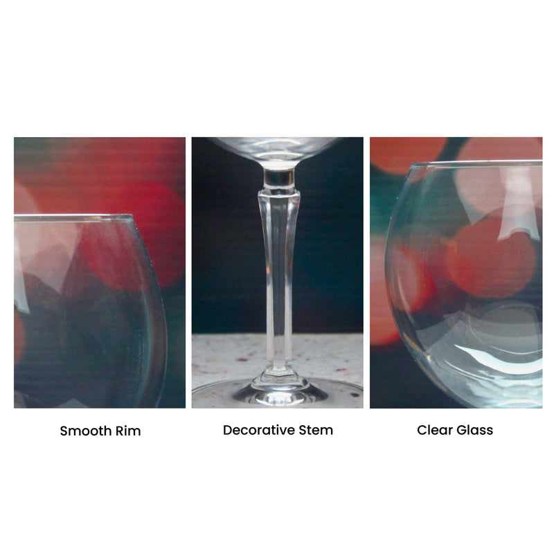 Engraved Hudson Gin Balloon Cocktail Glass with Name in 90 Design