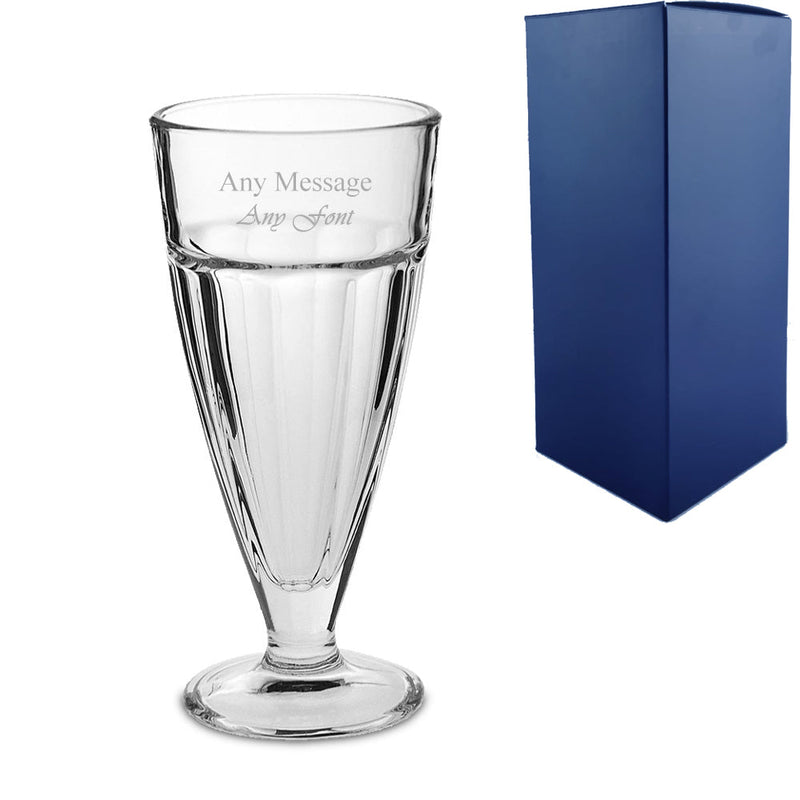 Engraved Cocktail, Margarita, Hiball & Iced Tea Glasses with Gift Box Set