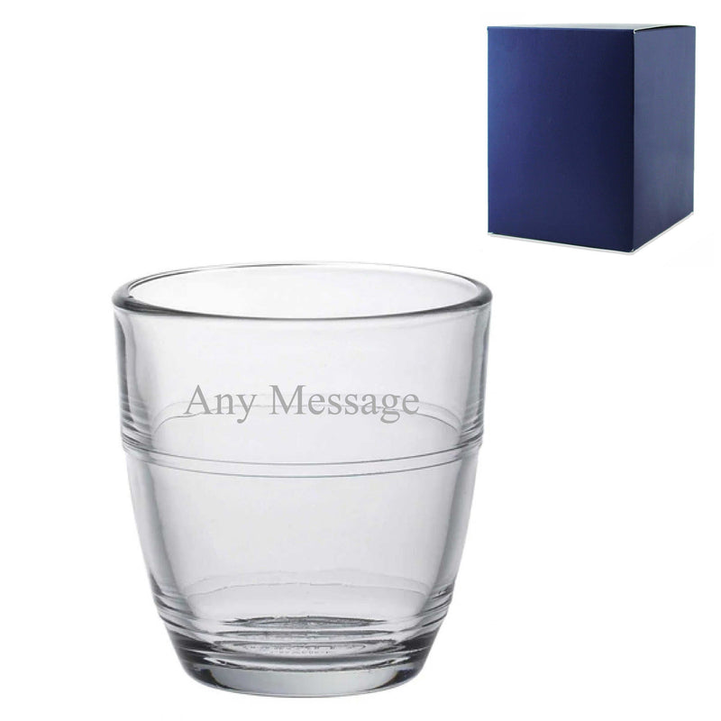 Engraved 90ml Curved Stacking Tumbler with Gift Box