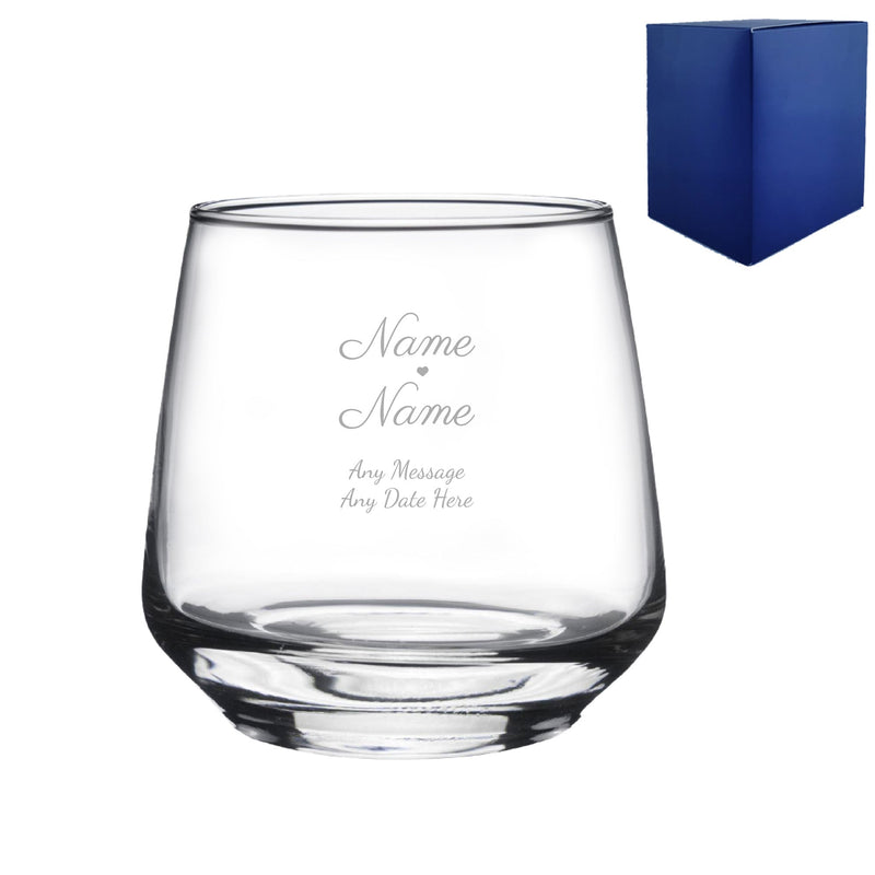 Engraved Wedding Tallo Tumbler, Gift Boxed