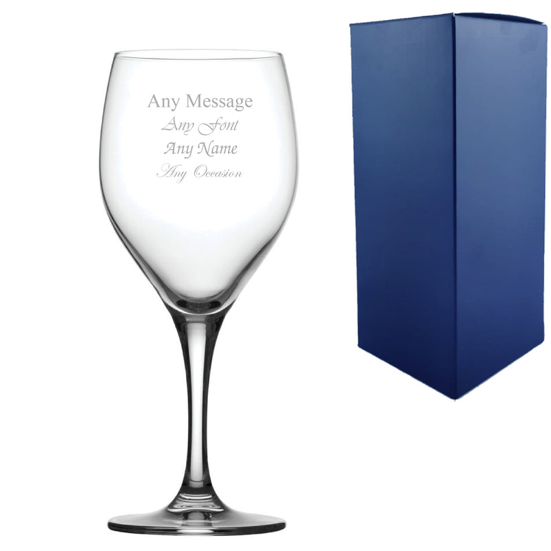 Engraved Primeur Water Goblet, 14.5oz/415ml, Any Message