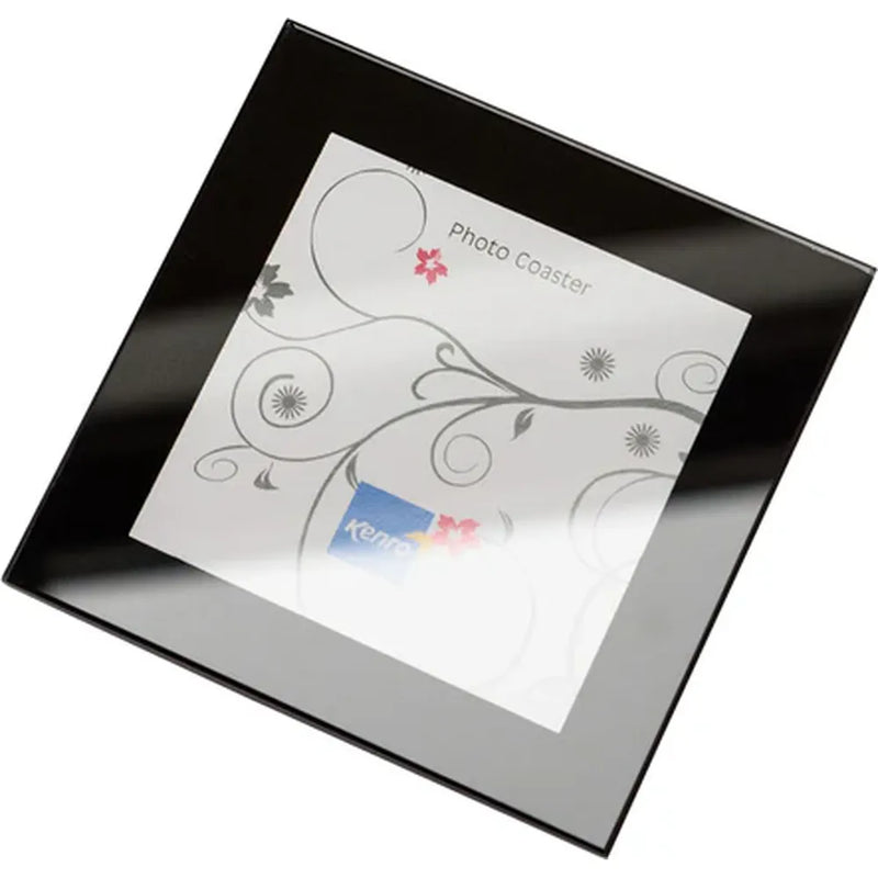 Kenro Acrylic Photo Coasters with Holder - Set of 4