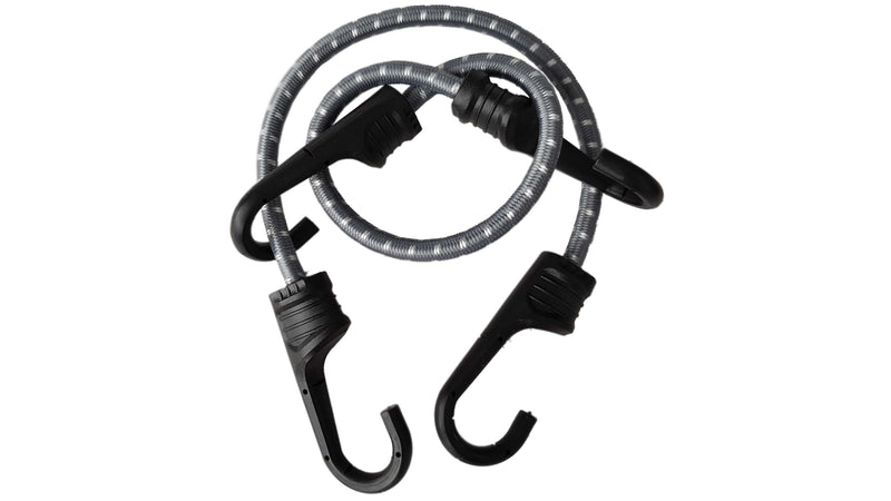 Bungee Cord 40cm with PVC-Coated Metal Hooks