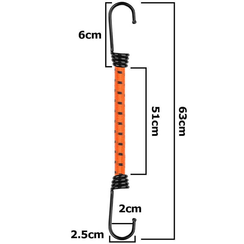 Bungee Cord Hook Metal 60cm