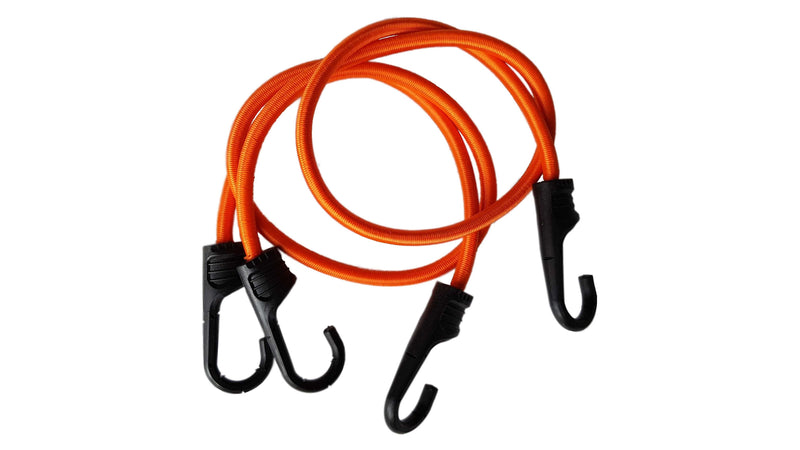 Bungee Cord 80cm with PVC-Coated Metal Hooks