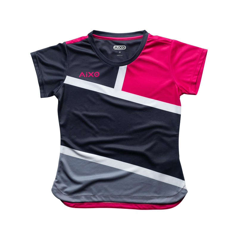 Aixo Court Womens Top Graphite