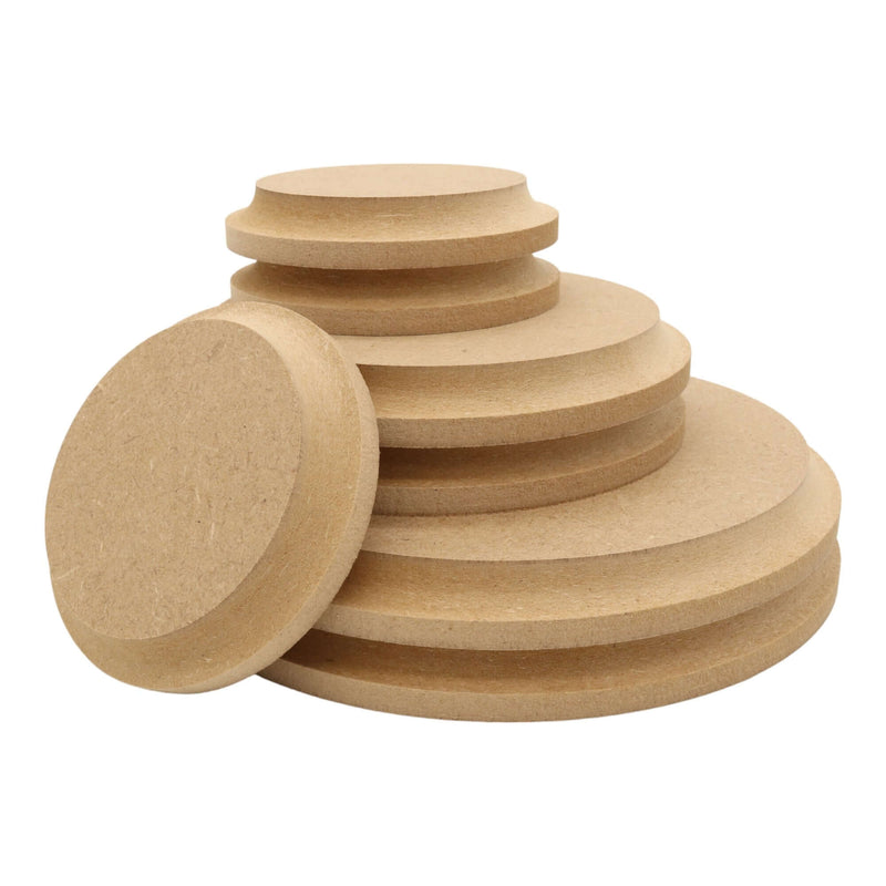 MDF Circle Shape - Cove Edge