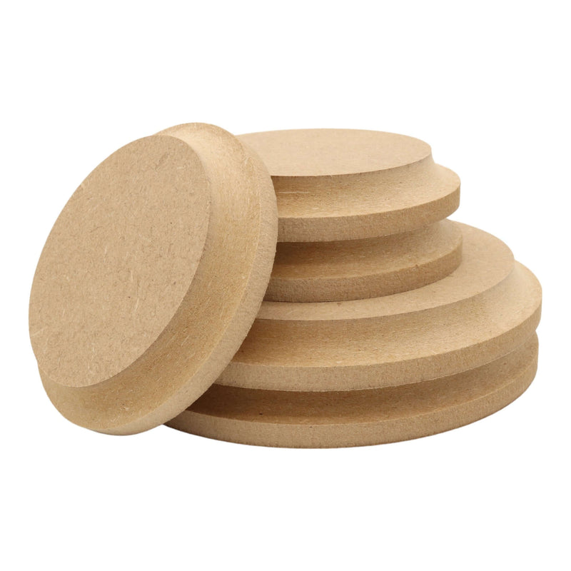 MDF Circle Shape - Cove Edge
