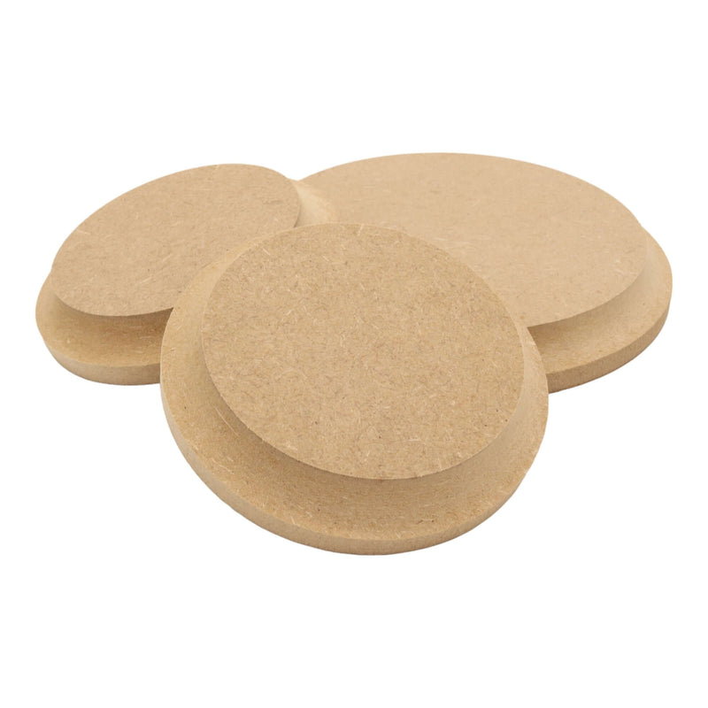 MDF Circle Shape - Cove Edge