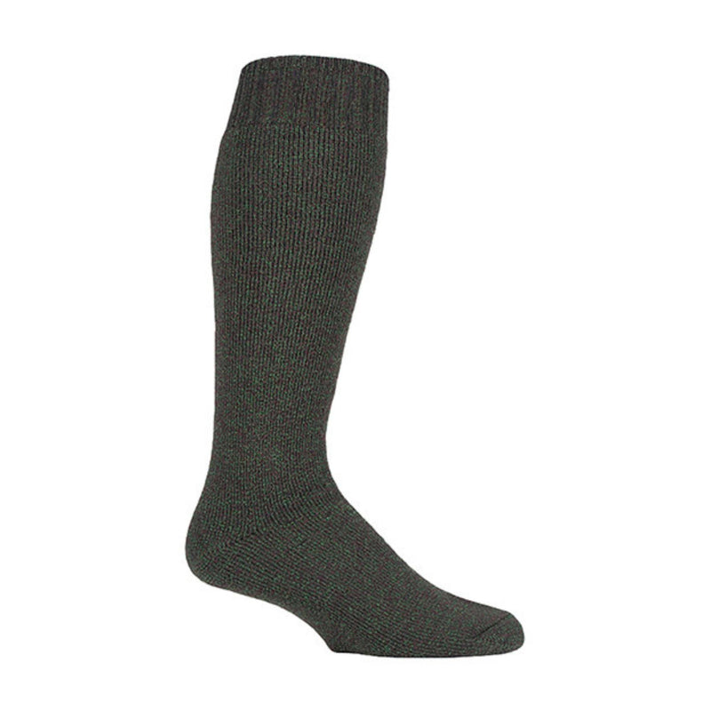 1 Pack Mens Long Green Wellington Boot Socks
