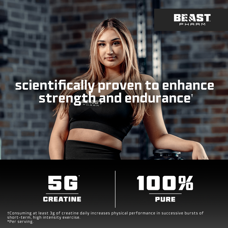 BEAST 100% Pure Micronised Creatine Monohydrate