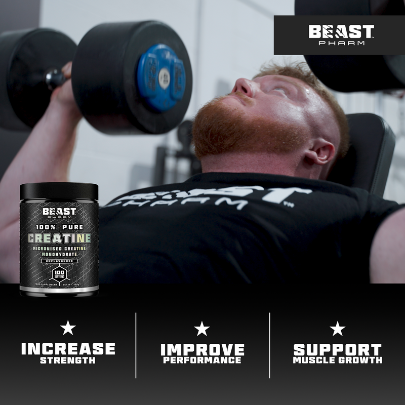 BEAST 100% Pure Micronised Creatine Monohydrate