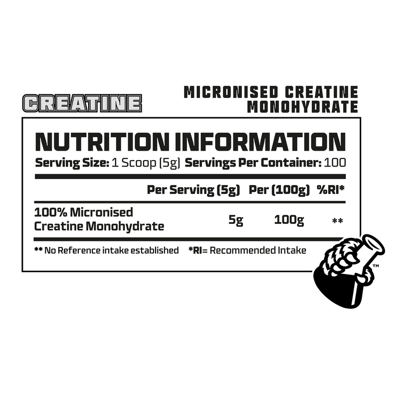 BEAST 100% Pure Micronised Creatine Monohydrate