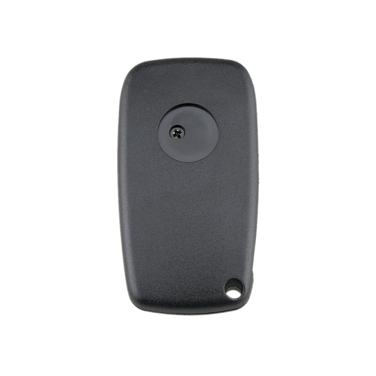 For FIAT Car Keys Replacement 3 Buttons Car Key Case with Side Battery Holder, Blue, Black