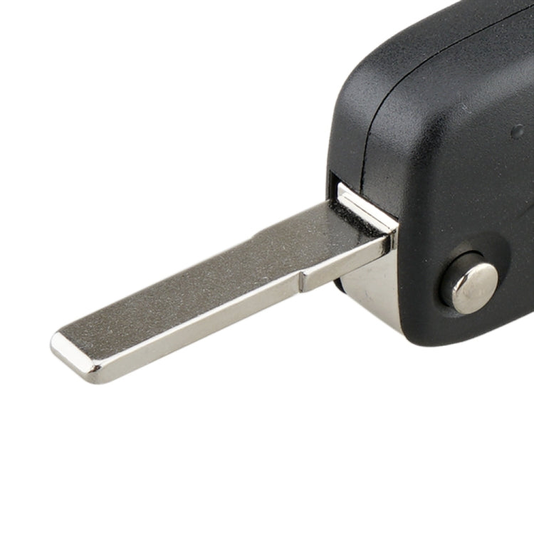 For FIAT Car Keys Replacement 3 Buttons Car Key Case with Side Battery Holder, Blue, Black