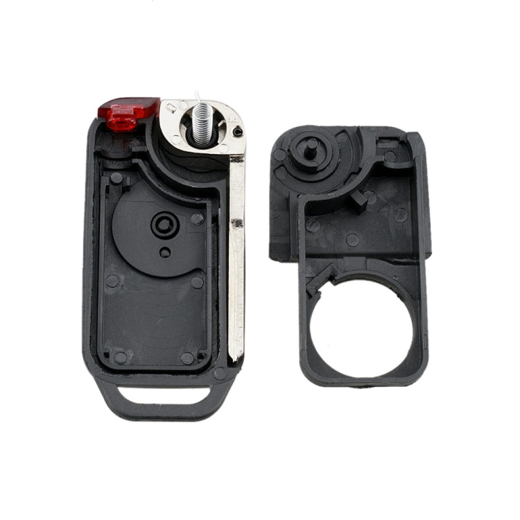 For Mercedes-Benz Car Keys Replacement 1 Button Car Key Case with Foldable Key Blade, 1 Button