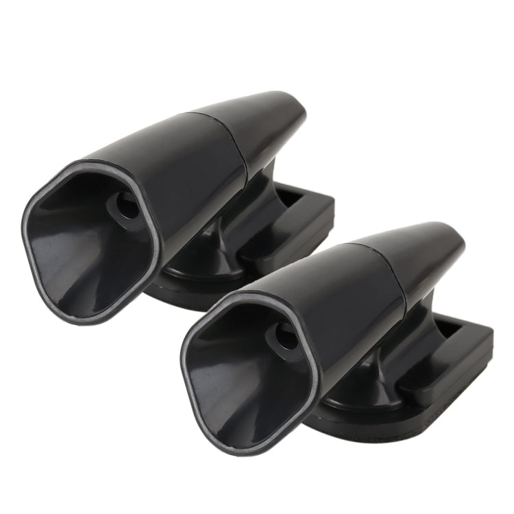 Car ABS Deer Alert Sound Alarm Ultrasonic Wind Power Animal Repeller, Alarm Ultrasonic  (Black), Alarm Ultrasonic (Silver)