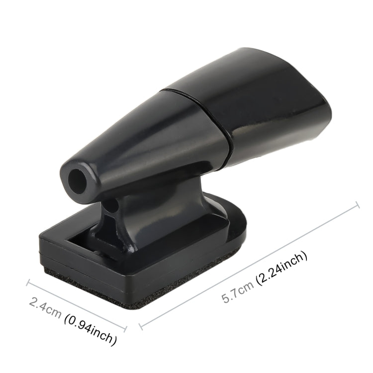 Car ABS Deer Alert Sound Alarm Ultrasonic Wind Power Animal Repeller, Alarm Ultrasonic  (Black), Alarm Ultrasonic (Silver)