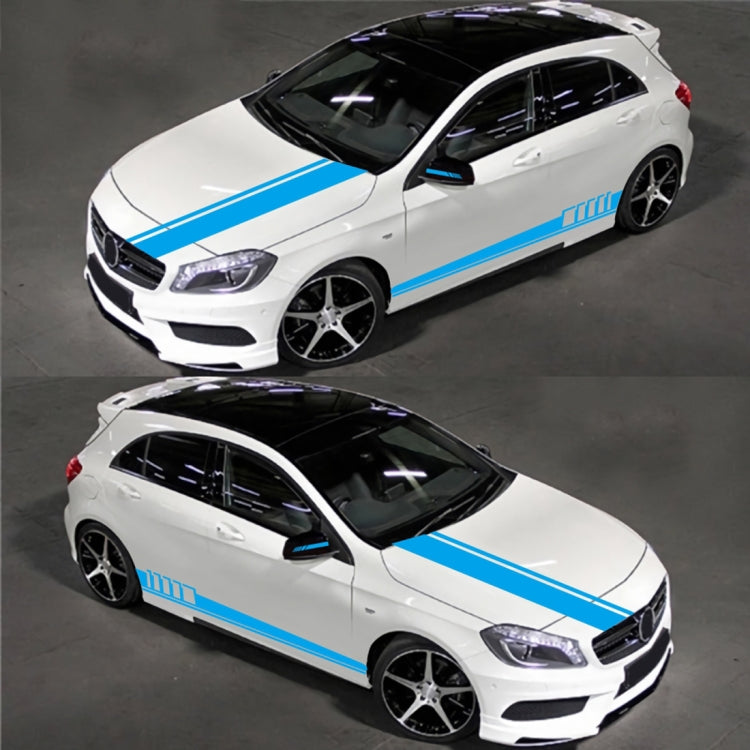 5 in 1 Car Styling Stripe Hood PVC Sticker Auto Decorative Sticker, D-935