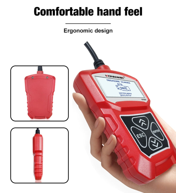 KONNWEI KW309 V309 V310 MS309 Code Reader OBD2 Scanner Diagnostic Tool, KW309