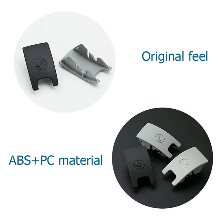 Car Rear Children Seat Isofix Cover for Audi A6 2013-2018, For Audi A6 2013-2018 (Black), For Audi A6 2013-2018(Grey)