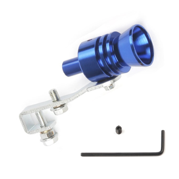 Universal Aluminum Turbo Sound Exhaust Muffler Pipe Whistle Car / Motorcycle Simulator Whistler, Size: L, Outside Diameter: 30mm, Size: L (Gold), Size: L (Blue), Size: L (Red), Size: L (Silver), Size: L (Black)